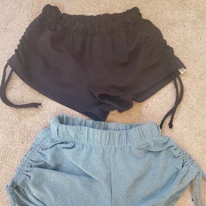 FIVE high tie shorts